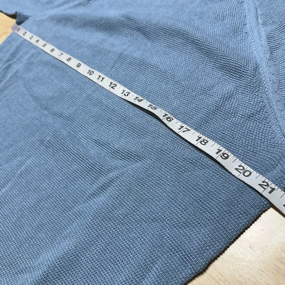 J. Crew Men's Crewneck Sweater Light Blue Men's Size Large New With Tags